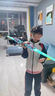 梵科賽雷星權杖雙頭伸縮激光劍發(fā)光炫酷燈光兒童玩具男星球大戰光劍禮物 藍金 曬單實(shí)拍圖