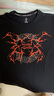 安德瑪（UNDERARMOUR）春夏Thunder Logo男子羅紋短袖T恤1390166 黑色001 L 曬單實(shí)拍圖
