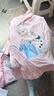 迪士尼莫代爾兒童睡衣夏季薄款女童家居服套裝空調(diào)服ZF36791-1 橘粉130 曬單實(shí)拍圖