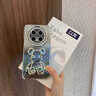京悠雨適用mate70pro+手機(jī)殼華為mate60手機(jī)新款殼mt50鏡頭全包防摔硅膠流沙熊防摔70pro+感外殼軟套可愛 【太空銀+閃粉卡】立體流沙熊 華為 Mate 70 Pro+ 曬單實(shí)拍圖