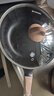 九陽（Joyoung）黑金麥飯石色不粘炒菜鍋家用不粘炒鍋燃?xì)怆姶艩t通用 28cm 曬單實拍圖