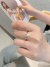 IDC18k金四爪1克拉戒指人工培育鉆石結婚pt950鉑金鉆戒情人生日禮物 PT950鉑金【D色/VVS/NGIC證書(shū)】 1克拉【重金版】 曬單實(shí)拍圖