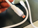 艾昊者適用蘋果6s/7/8plus13/SE/iPhoneX12/11pro手機(jī)平板ipad快充數(shù)據(jù)線加粗充電線120W快充加長(zhǎng)閃充線 適用蘋果接口【2條裝】升級(jí)加粗神龍線 1.5米 曬單實(shí)拍圖