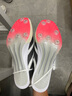 阿迪達斯小蟬翼二代  田徑精英巴黎火焰Adidas Finesse 2男女厚底短跑釘鞋 IH5801/大蟬翼三代/含手提袋 42 曬單實(shí)拍圖