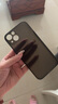 奶小鴨 適用蘋(píng)果13手機(jī)殼 iphone13保護(hù)套鏡頭全包超薄透明磨砂防摔軟殼男女款 深空黑 曬單實(shí)拍圖