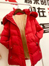 俞兆林品牌中老年女裝中長(zhǎng)款加絨加厚羽絨棉服女冬季新款棉襖媽媽棉衣女 孔雀藍(lán)(加絨加厚棉衣) 2XL [推薦125-140斤] 曬單實(shí)拍圖