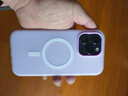 弘卓 適用蘋果14promax手機殼iphone14promax保護套磁吸多巴胺果凍殼雙層二合一防摔磨砂膚感殼 香芋紫 曬單實拍圖