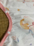 愛貝迪拉兒童睡裙嬰兒睡衣女童連衣裙男童春秋款純棉家居服夏季薄款皮膚衣 七分袖【夏季小涼皮】利貝卡小兔 73 【適用身高65-75cm】 曬單實拍圖