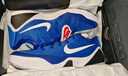 耐克（NIKE）科比9男女實(shí)戰(zhàn)籃球鞋秋季新款抗扭官方NIKE KOBE 9 IH1401 400游戲?qū)毸{(lán)/白/白 42.5 曬單實(shí)拍圖