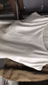 桑羅真絲吊帶背心自帶胸墊新款100%桑蠶絲法式寬松打底內搭 銀灰色 M 曬單實(shí)拍圖
