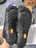 Vibram新款五指鞋男女 晨跑夜跑運動(dòng)鞋跑酷健身赤足鞋跑步鞋KMD EVO 黑色（男款） 41 曬單實(shí)拍圖