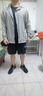 冰絲速干防曬衣男夏季薄款情侶外套戶外皮膚衣透氣釣魚男士防曬服 淺灰色 3XL 【160-185斤】 曬單實拍圖