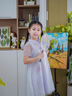 巴拉巴拉女童裙子兒童連衣裙2025夏改良云肩網(wǎng)紗裙國風(fēng)208225111038 曬單實(shí)拍圖