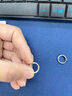 芯奢耳夾無(wú)耳洞男潮素圈耳釘男單只無(wú)耳洞免打孔耳飾耳骨夾男士假耳環(huán) 黑色單只 曬單實(shí)拍圖