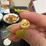 鑫誠盛999足金小佛福字銅錢(qián)可愛(ài)萌佛招財小佛彌勒佛黃金轉運珠手鏈 單個(gè)平安佛約1.1g 曬單實(shí)拍圖