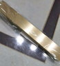 六品堂 黃銅鎮(zhèn)紙鎮(zhèn)尺書法專用實心創(chuàng)意學生金屬簡約小文房書法壓條中國風壓書神器文房四寶禮品【百鹿圖】 曬單實拍圖