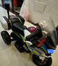 小樂(lè )狗兒童電動(dòng)車(chē)摩托車(chē)警車(chē)玩具車(chē)可坐人電瓶充電三輪車(chē)寶寶男孩遙控 綠色遙控警車(chē)超大電瓶+早教 曬單實(shí)拍圖