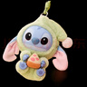 名創(chuàng)優(yōu)品（MINISO）迪士尼史迪奇再困也要吃一口搪膠毛絨盲盒手辦玩具擺件生日禮物 曬單實(shí)拍圖