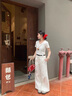 嘉麗薇短袖t恤女2025夏季新款白色純棉高級感輕奢V領短袖打底正肩上衣 白色【v 常規(guī)款】 L ( 建議 100-112斤) 曬單實拍圖