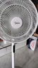 美的（Midea）【幸運草安睡風(fēng)扇1S】一級能效直流變頻聲控電風(fēng)扇家用遙控臥室靜音落地扇臺式桌面抗菌大風(fēng)力電扇 曬單實拍圖