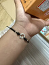 老鳳祥平安扣情侶手鏈925銀轉(zhuǎn)運(yùn)珠男女手繩七夕情人節(jié)生日禮物女友老婆 【情侶款】龍鳳平安扣*定制賀卡 曬單實(shí)拍圖