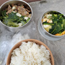 九陽保溫飯盒大容量多層飯桶雙層保溫桶不銹鋼送飯盒湯桶上班族便當(dāng)盒 1800ml-WR515(白) 曬單實(shí)拍圖