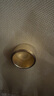 山迪心經(jīng)戒指男可轉(zhuǎn)動(dòng)十二生肖本命佛鈦鋼戒指本命年男士平安復(fù)古指環(huán) 不動(dòng)明王-生肖雞金色 11號(hào) 曬單實(shí)拍圖