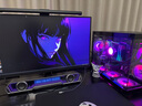 漫步者花再Halo PixelBar深淵字幕歌詞音響電腦桌面音箱 自定義屏幕長條有線音箱藍(lán)牙6.0RGB燈效 破界黑 曬單實拍圖