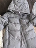 黑冰25新款秋冬男經(jīng)典款天樞PLUS戶(hù)外可拆卸帽鵝絨700蓬羽絨服F8509MJ 灰色 S 曬單實(shí)拍圖
