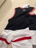 安德瑪（Under Armour）兒童套裝童裝背心短褲夏季男童運動裝21211955 黑色 130cm  曬單實拍圖