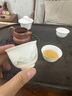 簡(jiǎn)先生水墨白瓷主人杯陶瓷家用單杯個(gè)人專(zhuān)用喝茶杯茶具輕奢品茗杯 水墨執手品茗杯50ml 200mL以下 曬單實(shí)拍圖