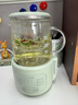 小熊（Bear）迷你養(yǎng)生壺養(yǎng)生杯 電燉杯電熱杯煮花茶壺燒水壺辦公室杯子0.4L全玻璃杯體YSH-F04E1 曬單實拍圖