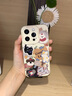 筱旺適用iPhone16promax手機殼復古報紙狗狗貓貓ins液態(tài)硅膠13pro情侶一對男女14趣味11蘋(píng)果15plus時(shí)尚 【復古報紙拼貼貓狗YS8930】古董白天使眼液態(tài) iPhone 14 Pro 曬單實(shí)拍圖