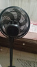 美的（Midea）【超級(jí)單品】七葉輕音立式電風(fēng)扇家用柔風(fēng)落地扇臺(tái)式桌面小型風(fēng)扇大風(fēng)量節(jié)能搖頭宿舍電扇 SAF30AB 曬單實(shí)拍圖