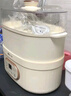 小熊（Bear）電燉鍋 電燉盅 隔水燉鍋 煲湯鍋 燉湯盅 蒸鍋 嬰兒輔食鍋煮粥鍋燕窩可預(yù)約帶蒸籠DDZ-D16C1 1.6L 曬單實(shí)拍圖