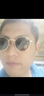 雷朋（RayBan）2024新款玻璃太陽(yáng)鏡歐美高清彩膜男士墨鏡Women&aposs Sunglasses 金框黑灰片 曬單實(shí)拍圖