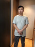 貓人睡衣男100%純棉7A抑菌夏季新款短袖寬松加大可外穿家居服套裝 【7A抑菌 100%純棉】顏色一 XL 【建議120-140斤】 曬單實(shí)拍圖