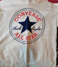 匡威（Converse）匡威兒童裝男童短袖T恤夏季大童潮牌上衣女童夏裝男孩半袖t恤 羽白色 110 /52 【建議身高98-104cm】 曬單實(shí)拍圖