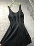 速比濤（Speedo）泳衣女噪點(diǎn)系列裙式連體泳衣修身防曬抗氯溫泉度假 黑色 34 曬單實(shí)拍圖
