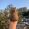 Jeep吉普男鞋2025夏季新款真皮透氣休閑運動鞋男戶外登山防滑潮鞋子男 卡其色(運動碼） 41 (255mm) 曬單實拍圖