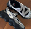 FILA 斐樂官方女鞋F(xiàn)RAGOLA摩登涼鞋2024夏季新款時(shí)尚休閑草莓涼鞋 燧石灰/冰灰-EI 37.5 曬單實(shí)拍圖