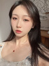 愛(ài)的約定紅瑪瑙愛(ài)心銀項(xiàng)鏈女生吊墜輕奢高級(jí)感七夕情人節(jié)生日禮物送女友 曬單實(shí)拍圖