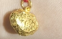 老廟黃金吊墜寶寶滿月金飾品平安百福小鎖包周歲禮物復(fù)購補(bǔ)貼 曬單實(shí)拍圖
