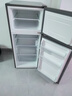 海爾（Haier）冰箱小型二門辦公室迷你小冰箱節(jié)能直冷家用租房家電冷藏冷凍超薄雙開門省電小型冰箱 118升、360°立體制冷、低溫補(bǔ)償 曬單實(shí)拍圖