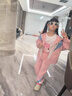 G.DUCKKIDS童裝女童秋裝套裝兒童衣服女大童春秋季拼色外套兩件套小學(xué)生夾克 83202粉色 150 尺碼11~12歲【140-150cm】 曬單實(shí)拍圖