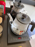 FUNORK全自動上水電熱水壺 茶臺燒水壺家用辦公一體機茶桌茶幾嵌入式茶具電茶爐套裝 RY-10鈦灰色蒸茶款 曬單實拍圖