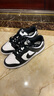 耐克NIKE男復(fù)古休閑板鞋 DUNK緩震運(yùn)動(dòng)鞋 HF5441-100黑白42.5 曬單實(shí)拍圖