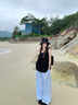 巧丂黑色絕美小吊帶背心女夏外穿2025新款設計感法式甜辣無袖海邊上衣 黑色 L 曬單實拍圖