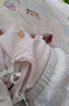 貝瑞加（Babyprints）嬰兒上衣2件裝新生兒短袖半背衣初生寶寶夏裝A類純棉柔軟 黃59 曬單實拍圖