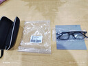 卡杰德防藍(lán)光防輻射眼鏡男女無度數(shù)平光鏡看手機(jī)保護(hù)眼睛的電競護(hù)目眼鏡 黑框（無度數(shù)-防藍(lán)光鏡片） 曬單實(shí)拍圖